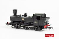 KMR-307B Rapido Class 16XX Steam Locomotive number 1629 in BR Black with early emblem and Busby chimney - pristine finish